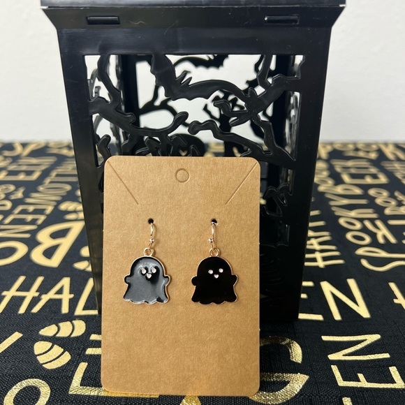 Halloween Earrings - Ghost - Picture 3 of 3